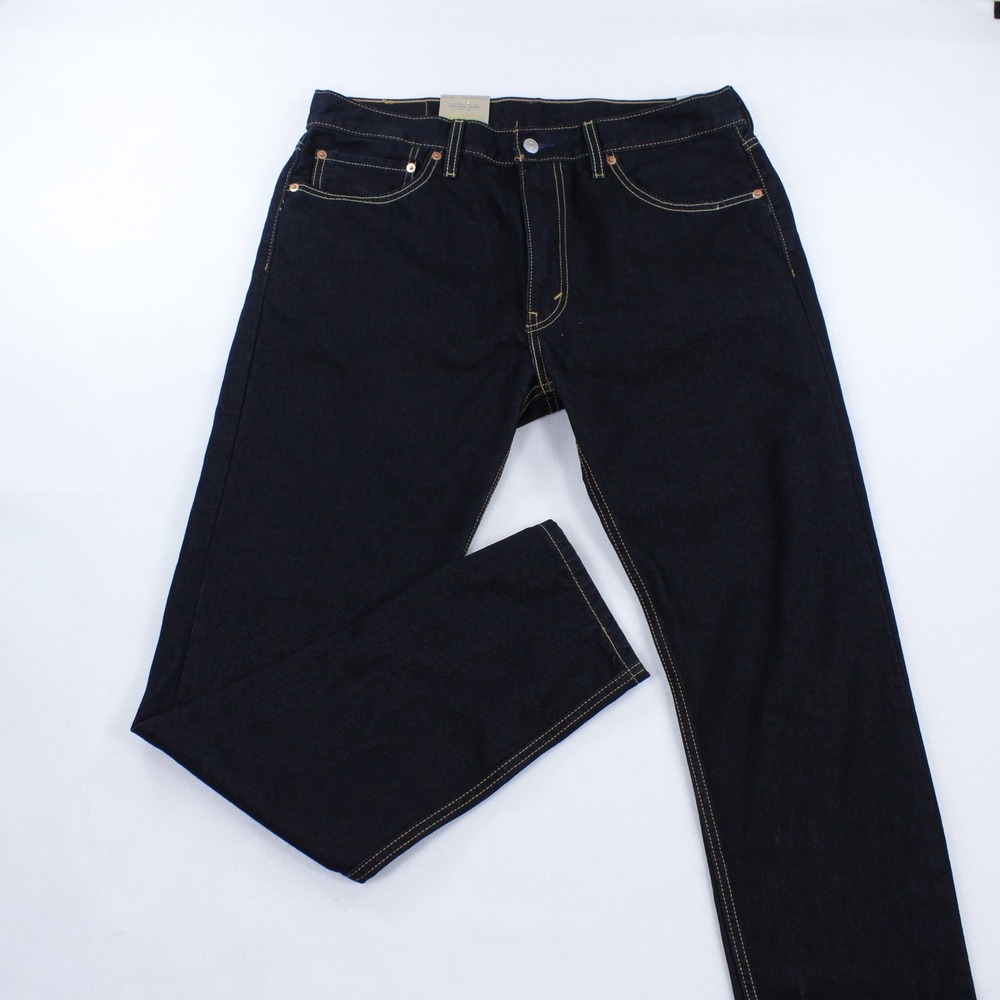 Levi's 512 Slim Taper Men's Jeans W36 L32 Dark Ink Indigo New With Tags